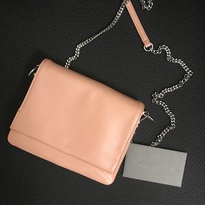 New without tags all saints leather crossbody bag